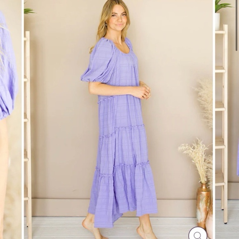 Shop Zoco Daymaker Dress in Periwinkle